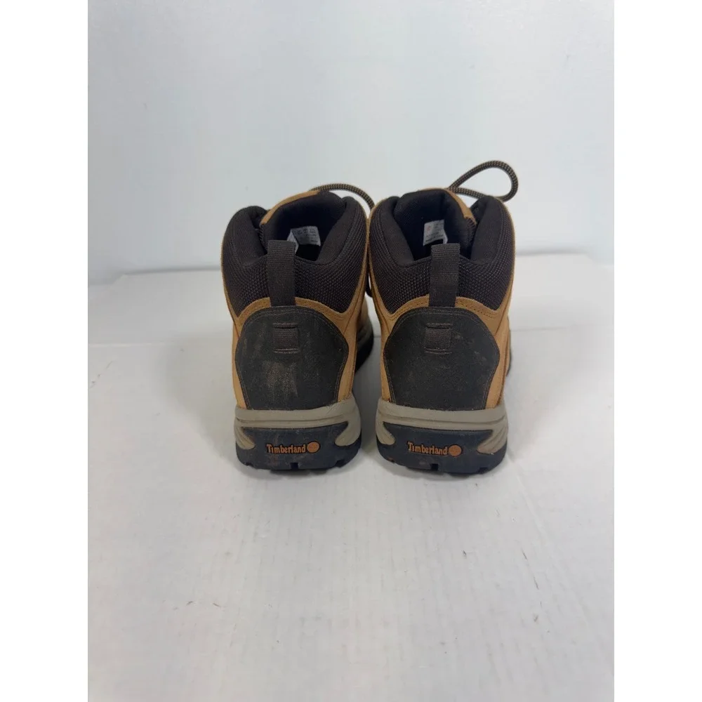 Timberland Mens‎ Waterproof Leather Hiking Boots Wheat Tan Brown 11.5 Gorpcore